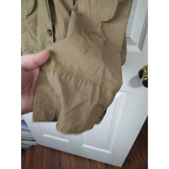 Wallis Woman 20 Blazer Casual Boho Lage look Pleated Brown Two Button - Picture 5 of 10